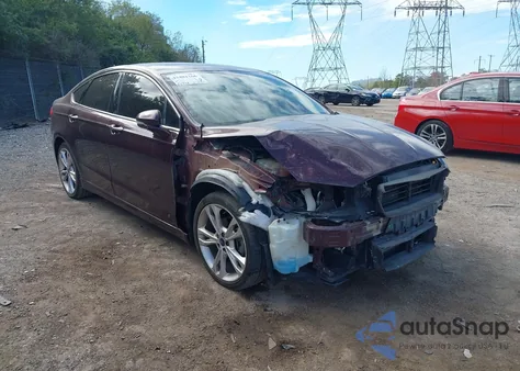 2017 Ford Fusion Titanium from USA, damaged, VIN 3FA6P0D96HR214197